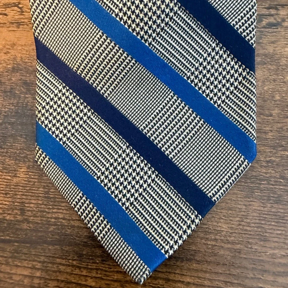 Brooks Brothers Ties Mens Multi Pattern Silk Lot of 3 Geometric Stripe Tie